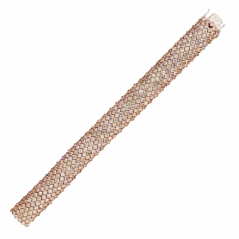 Diamantarmband-Roségold-Diamanten-Armband