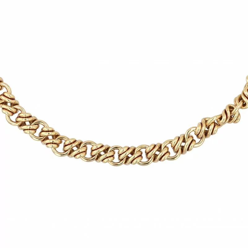 Collier-Tiffany & Co.-Gelbgold-Kette