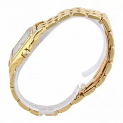 Damenarmbanduhr-Cartier-Gelbgold-Diamanten-Panthere-Uhr