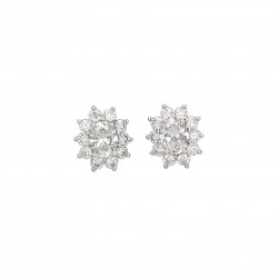 Ohrstecker-Tiffany & Co.-Platin-Diamanten-Brillanten