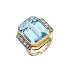 Ring-Gelbgold-Aquamarin-Diamanten