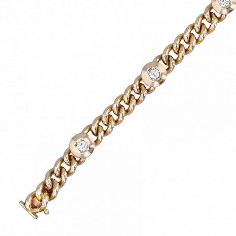 Armband in Gelbgold-K08103
