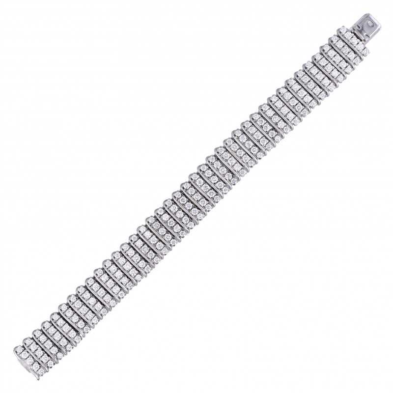 Breites Armband mit Brillanten-K08323-Gesamtansicht