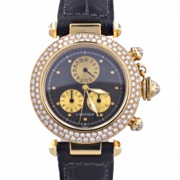 Uhr von Cartier in Roségold mit Diamanten-K08357
