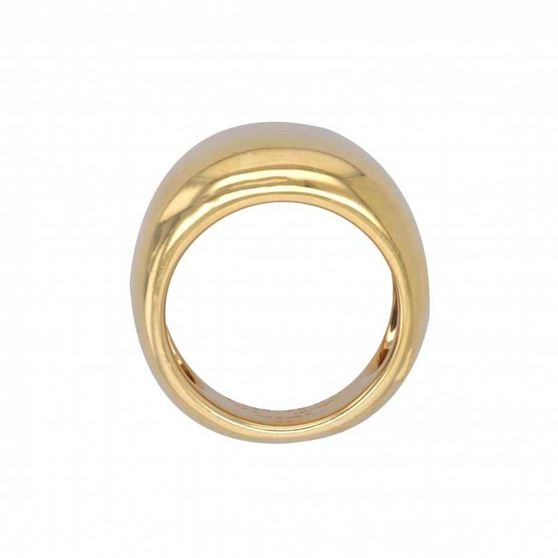 Breiter Ring von Cartier in Gelbgold-K08449-Seitenansicht