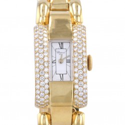 Uhr von Chopard in Gelbgold und mit Diamanten-K08466