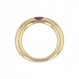 Ring von Cartier mit einem Rubin in Gelbgold-K08499-Seitenansicht