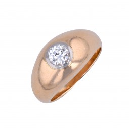 Brillant Ring in Roségold-K08286