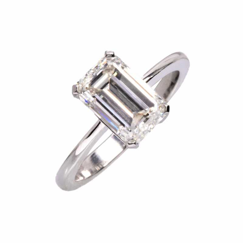 Diamant Ring in Platin-KA2178
